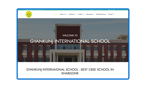 Gyankunj International School – Website Development