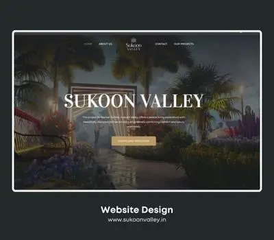 Website Design - Sukoonvalley