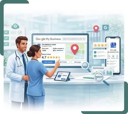 Google My Business & Locel SEO Services For Healthcare​