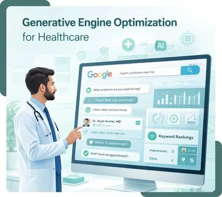 Generative Engine Optimization for healthcare